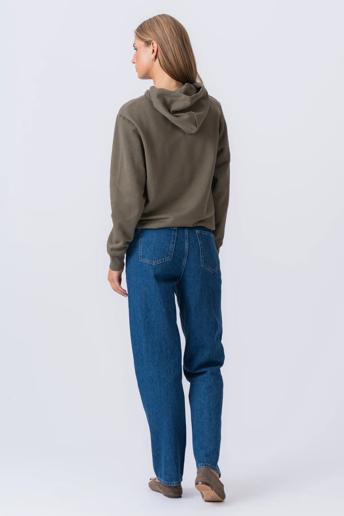 Sudadera sudadera con sudadera - ejército - Imagen 3