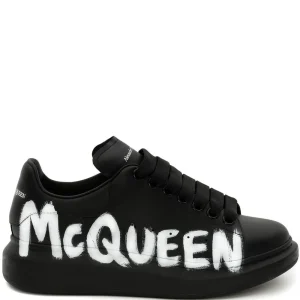 N373O Alexander McQueen Graffiti-print Oversized sneakers