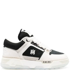 N372O AMIRI tenis MA-1 Blanco Negro