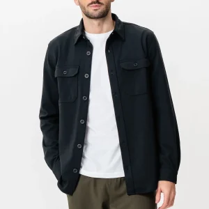Performance Regular Overshirt - Negro
