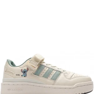 N372O Adidas Forum Low Disney Stitch Wonder White