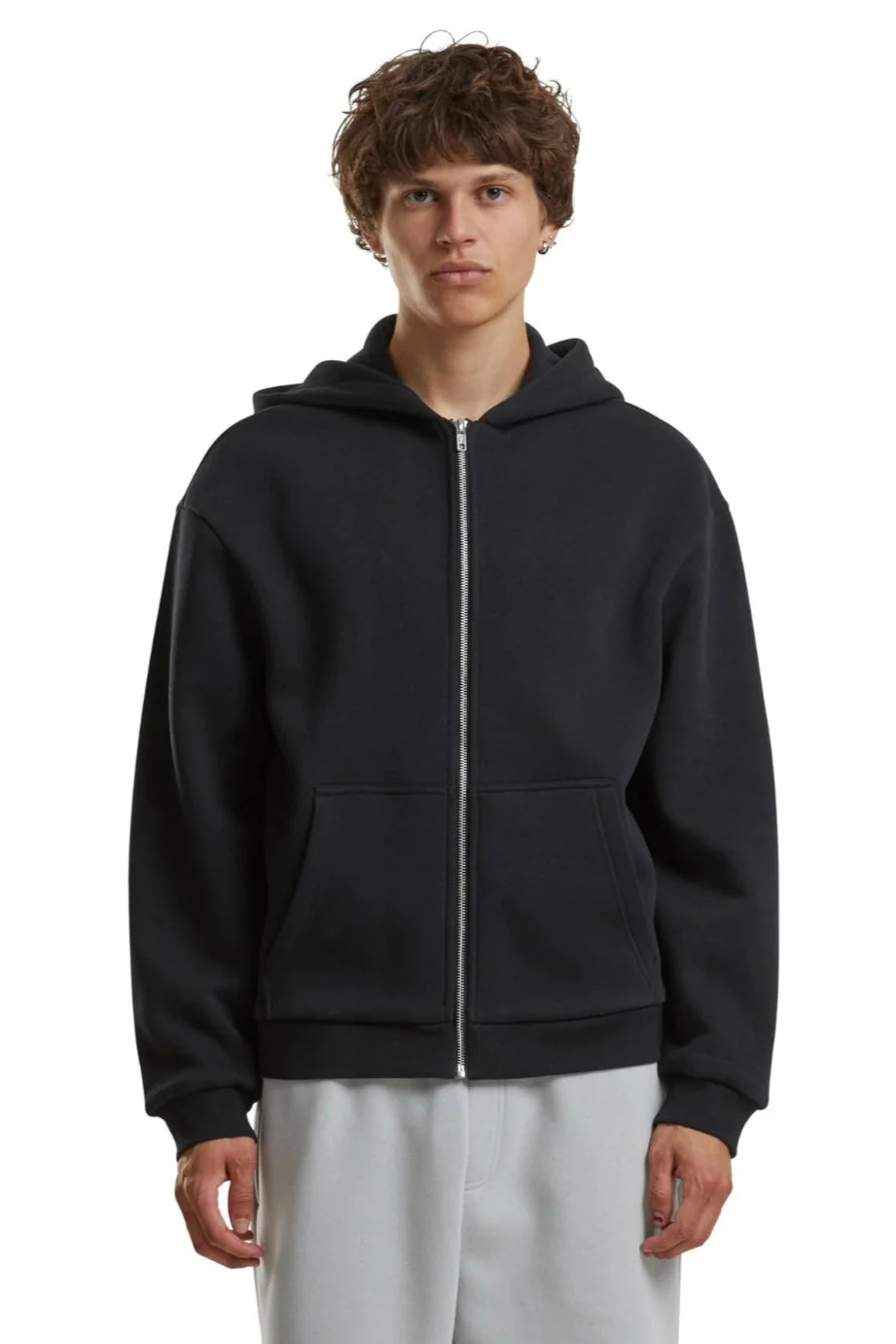 Everyday Zip Hoodie - Negro