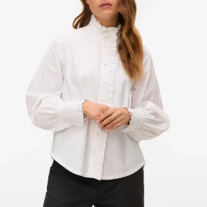 Fanni Ruffel Top - Blancanieves