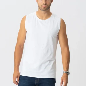 Tee sin mangas - blanco