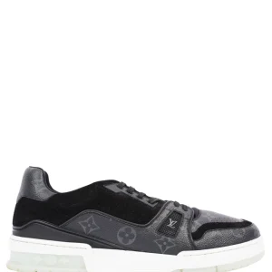 N372O LOUIS VUITTON MENS VIRIGL ABLOH SNEAKER BLACK / WHITE