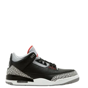 N372O AIR JORDAN 3 RETRO OG "Black/Cement negro