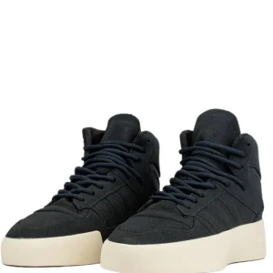 N372O FEAR OF GOD x ADIDAS ‘86 FORUM MID “BLACK”