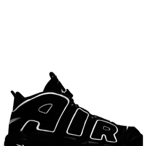 N372O Uptempo Negro Blanco Nike Air More Uptempo Black White (2016/2020)l