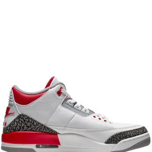 N373O AIR JORDAN 3 III ‘FIRE RED’ BLANCO ROJO