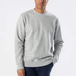 Sudadera cuello redondo - Gris ceniza