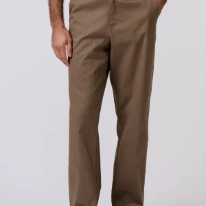 Chino recto de algodón - Beige
