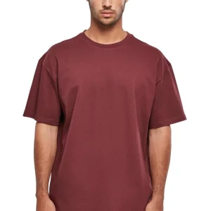 Pesado Oversized Camiseta - Cherry