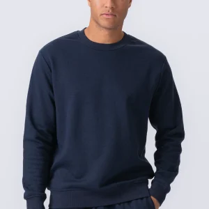 Camiseta esencial con cuello redondo - Azul marino