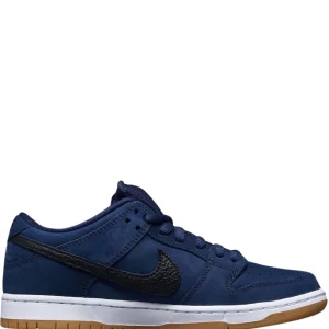 N372O NIKE SB DUNK LOW DARK NAVY BLUE BLACK GUM