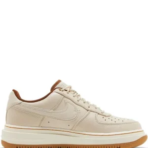 N372O Air Force 1 Luxe 'Pecan' Pearl White
