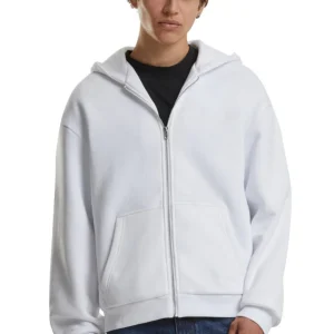 Everyday Zip Hoodie - White