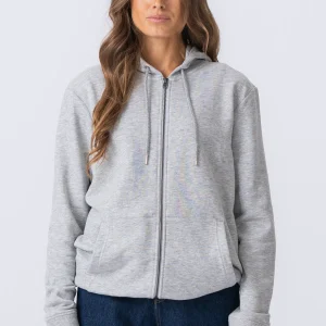 Sudadera con capucha zip - gris