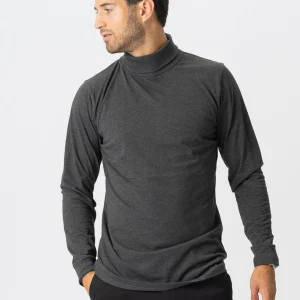 Séter de cuello en rollo - gris oscuro