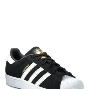 N370O SUPER STAR CONCHA NEGRO BLANCO GAMUZA