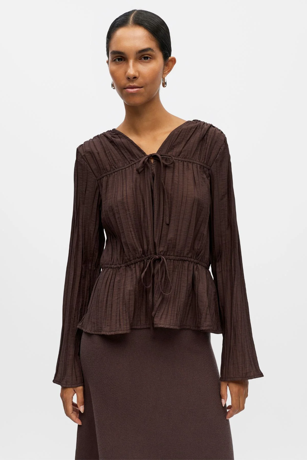 Brea Top - Sell Brown