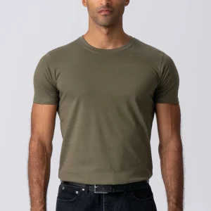 Camiseta muscular - Green del ejército