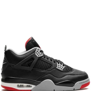 N373O Jordan tenis Air Jordan 4 "Bred Reimagined - Black/Cement Grey/Varsity Red/Summit White"