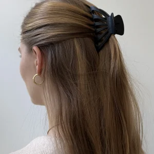 Clip de garra hueco - negro