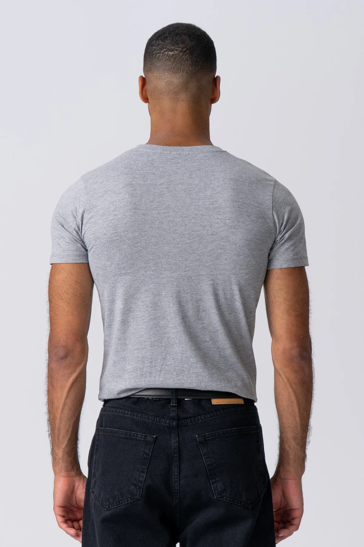 Camiseta muscular - gris claro - Imagen 4