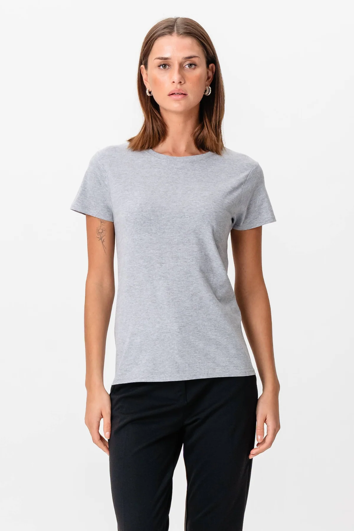 Camiseta básica - Oxford Gray