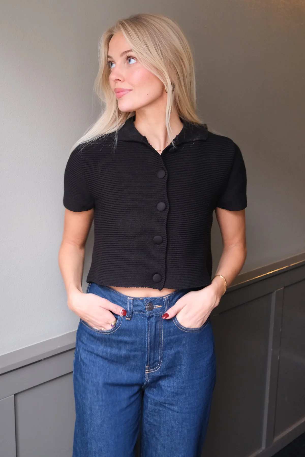 Camisa de gracia - Negro - Imagen 4