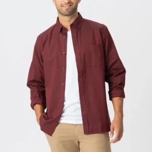 The Original Performance Oxford Shirt ™ ️ - Burdeos