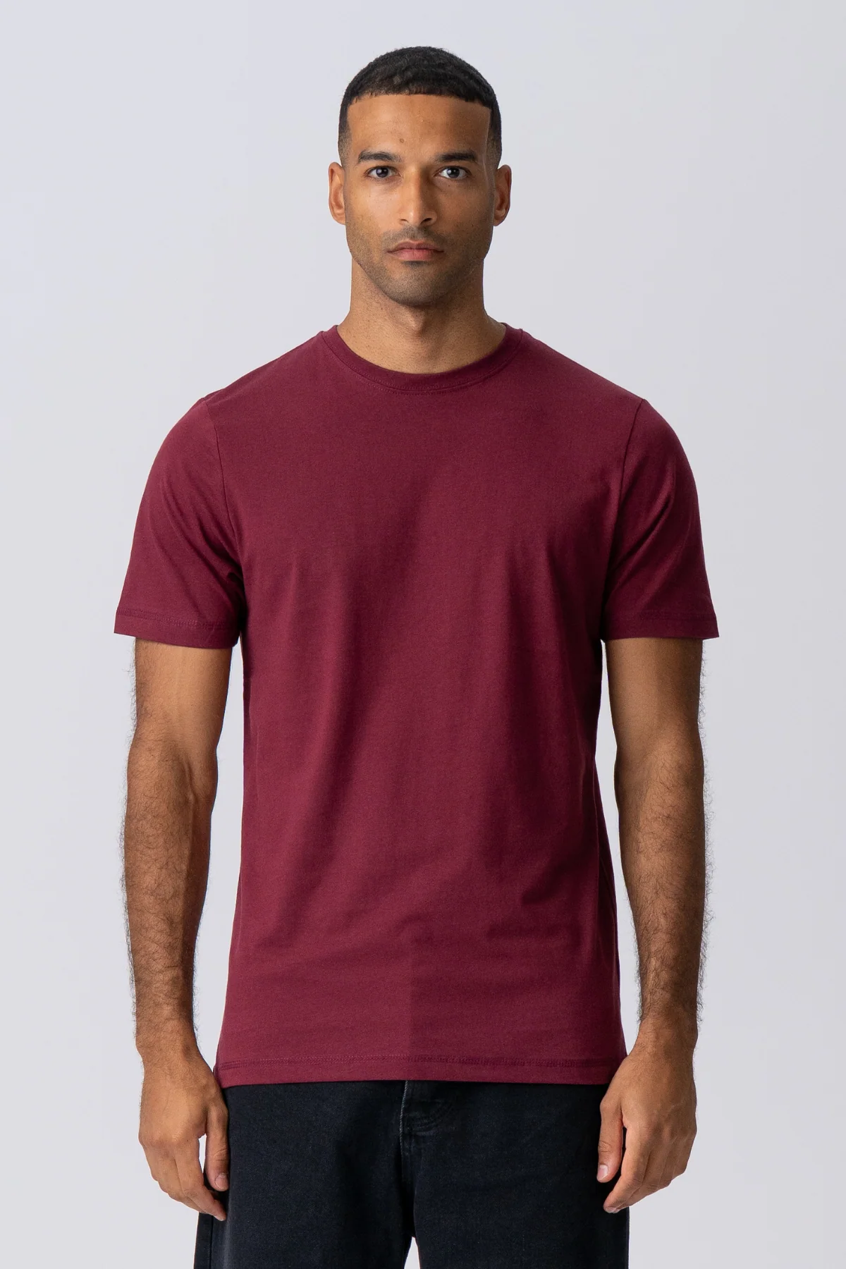 Basic Camiseta - Burdeos