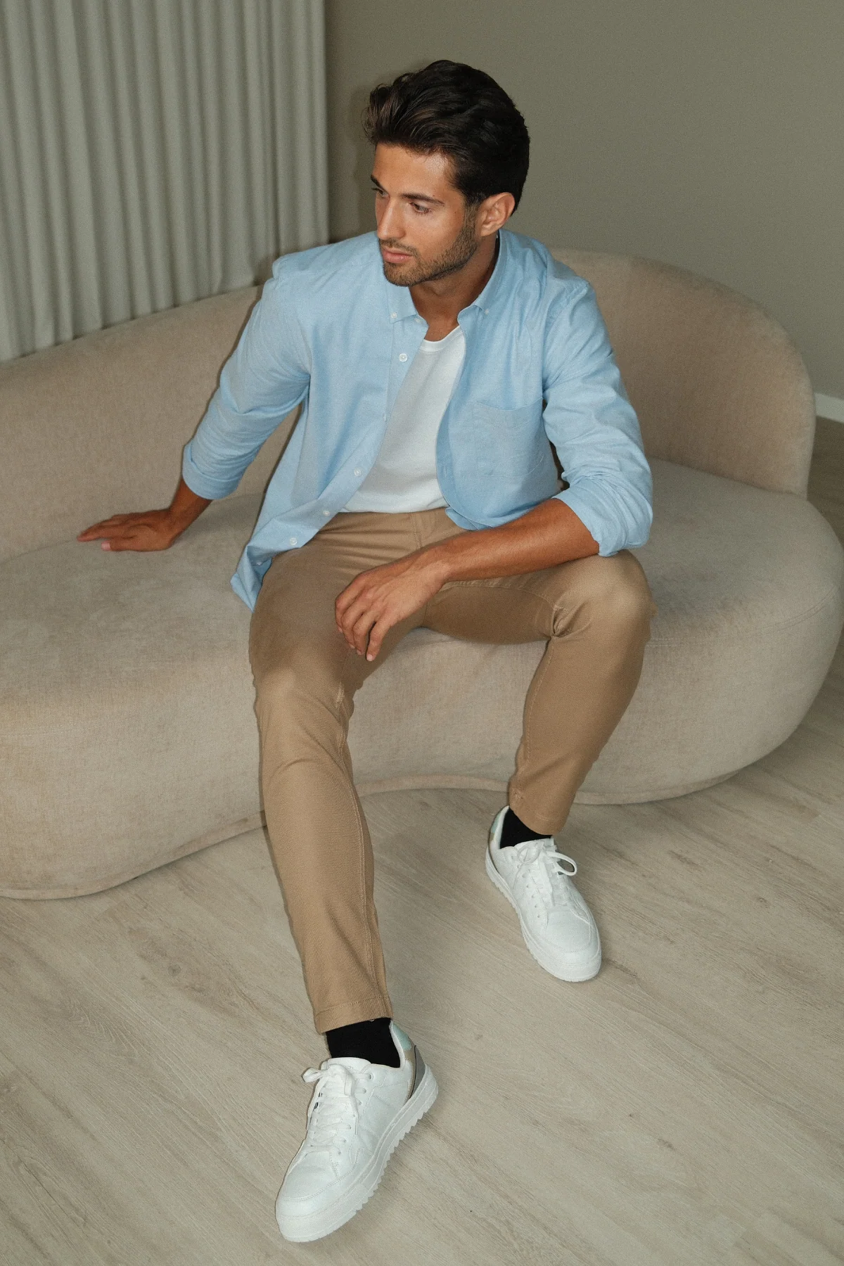 The Original Performance Oxford Shirt ™ ️ - Cashmere Blue - Imagen 4