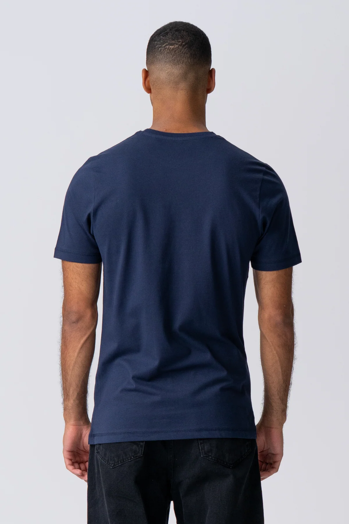 Basic Camiseta - Azul marino - Imagen 4