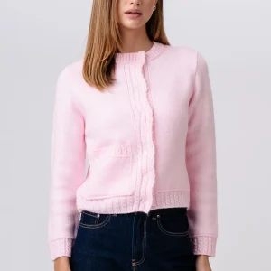Cárdigan de punto Emilie - Rosa