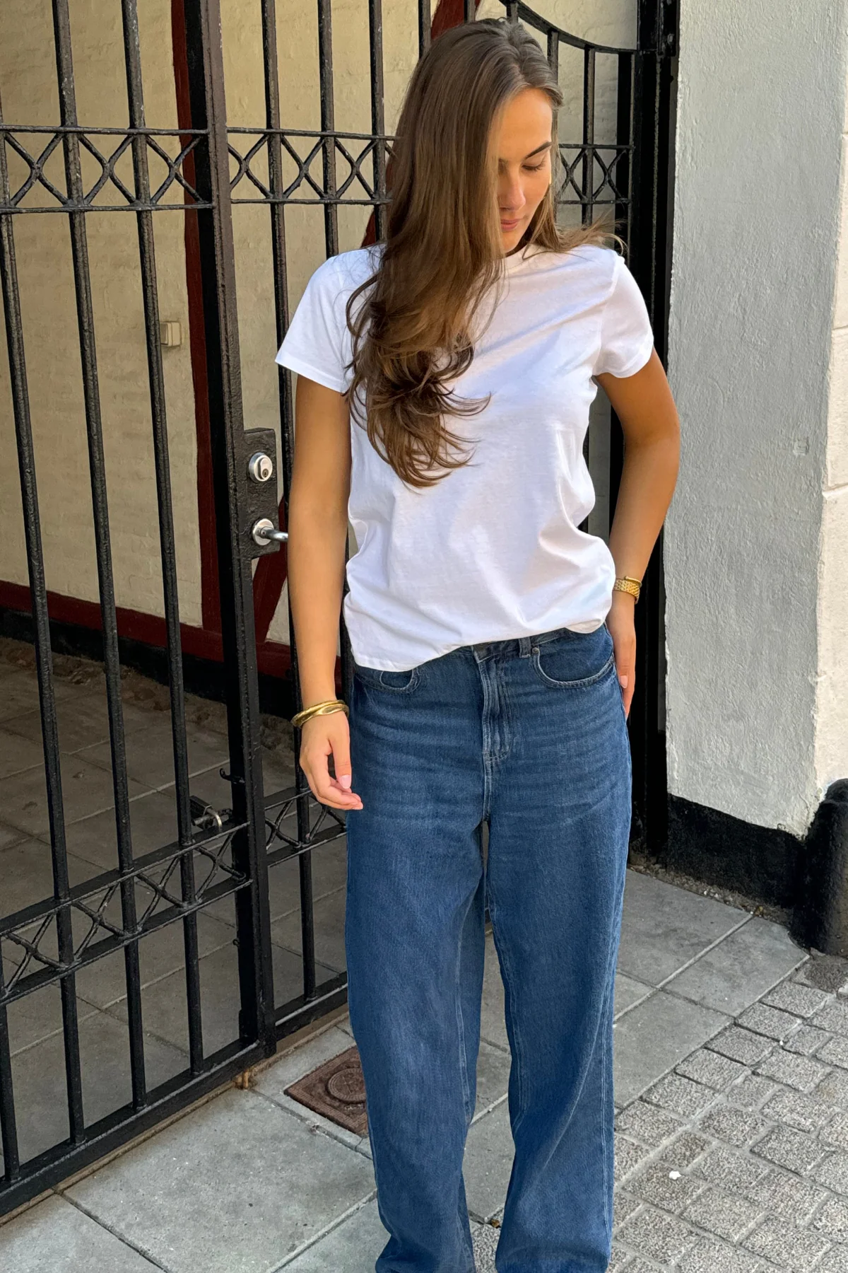 Camiseta básica - blanco - Imagen 3