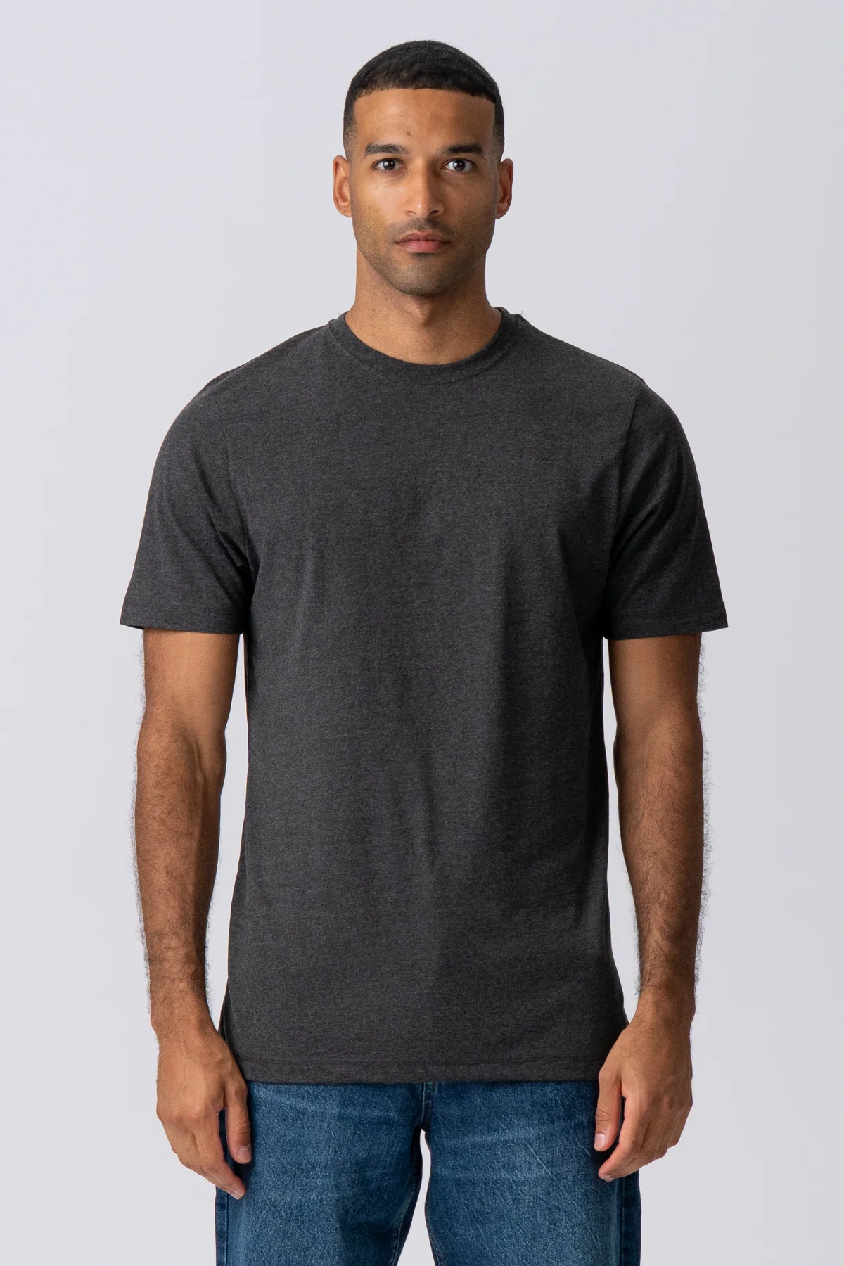 Basic Camiseta - Gris oscuro