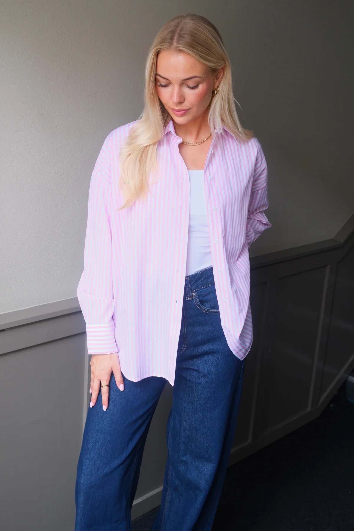 Camisa rayada de Layla - Pink - Imagen 4