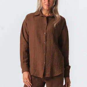 Camisa de Lilly - Brown