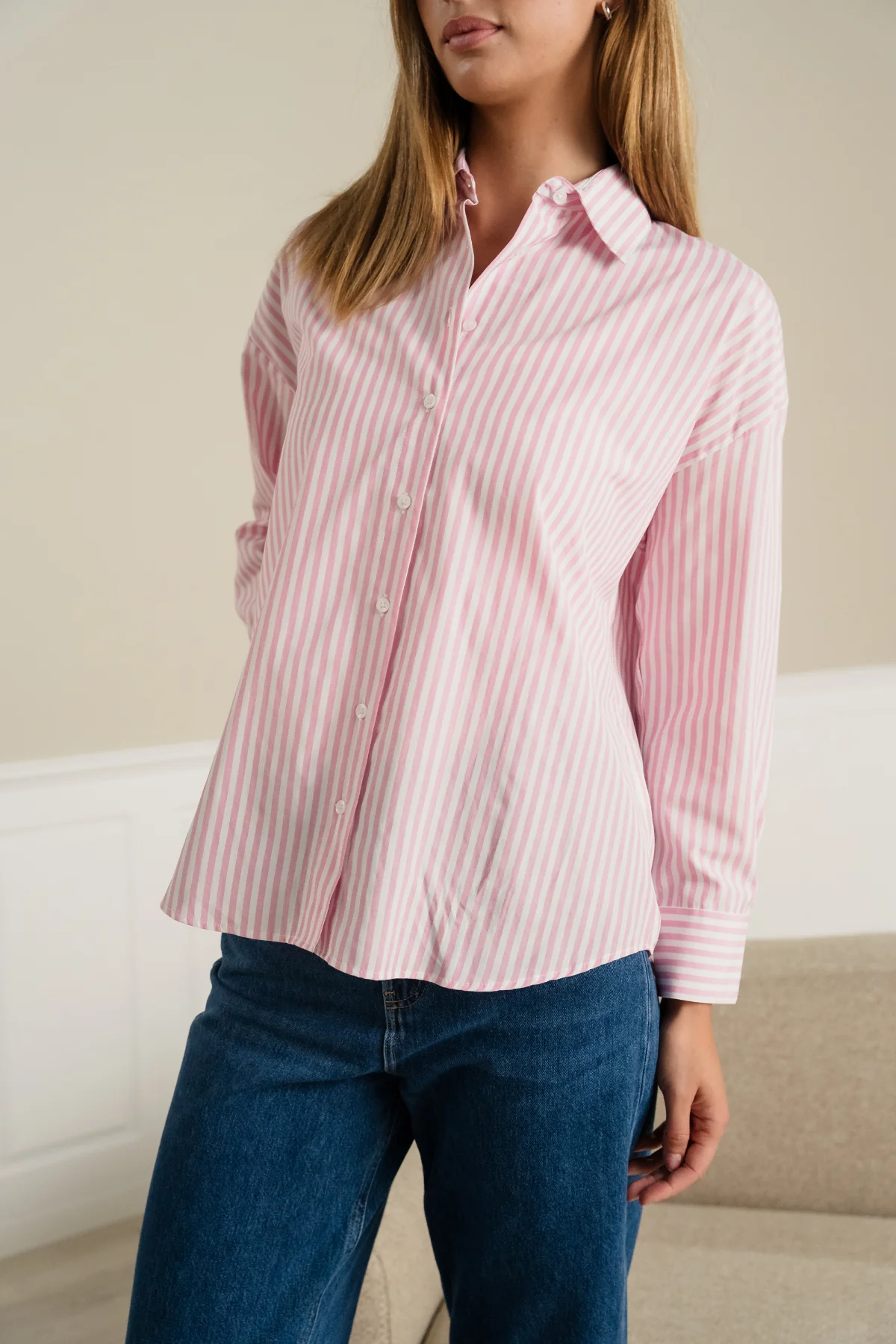 Camisa rayada de Layla - Pink - Imagen 5