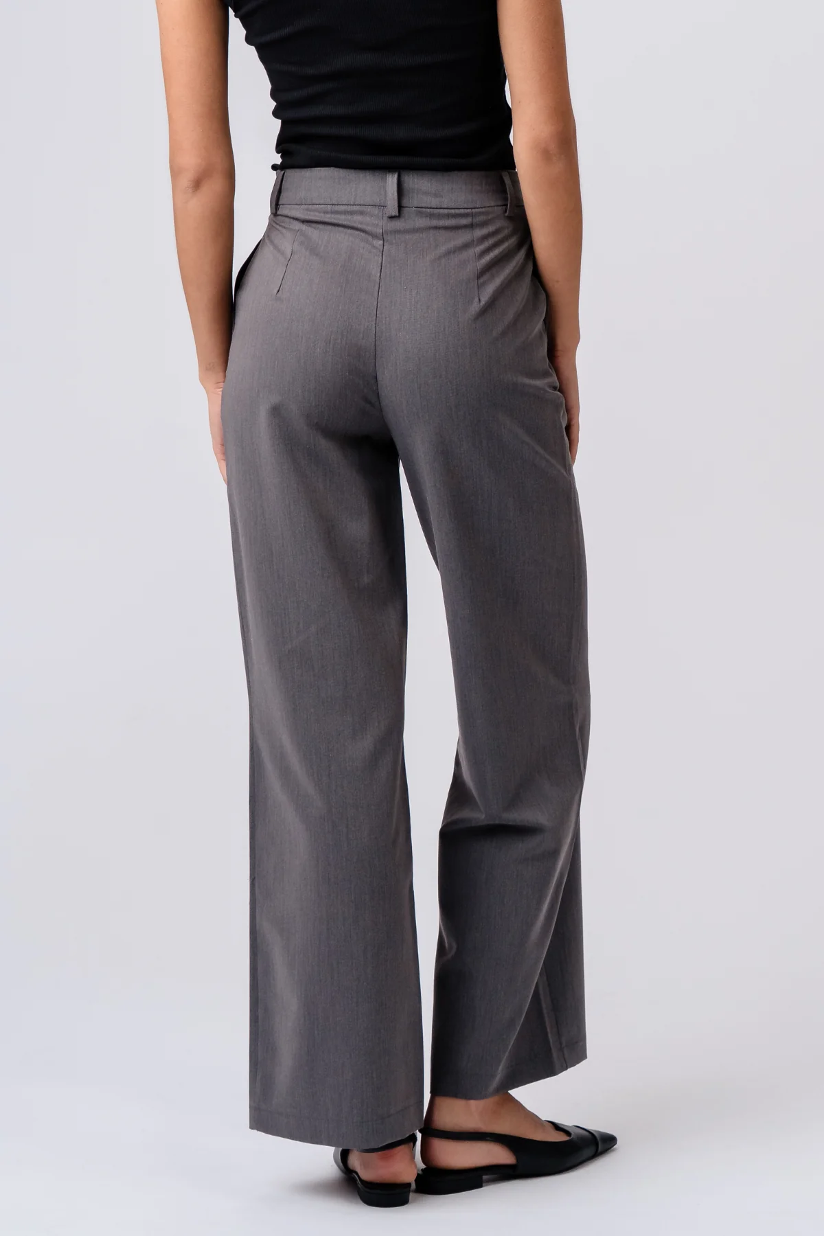 rosalía ancho Pants - Gris - Imagen 6