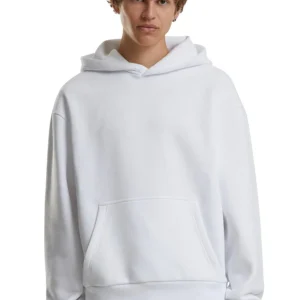 Camete de la sudadera con capucha cotidiana - White