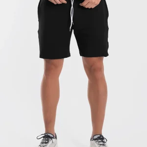 Pantaloneta basica hombre orion negra