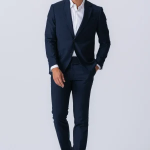 Premium Traje de un solo pecho (negro)