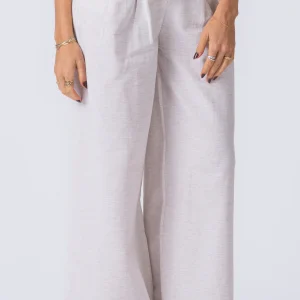 Melissa amplia Pants - Gris claro