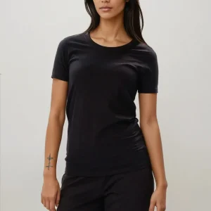 Camiseta ajustada - Negro