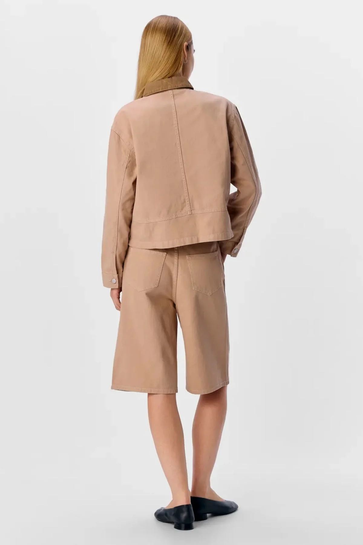 Avery Bermuda Jeans - Sandshell - Imagen 5