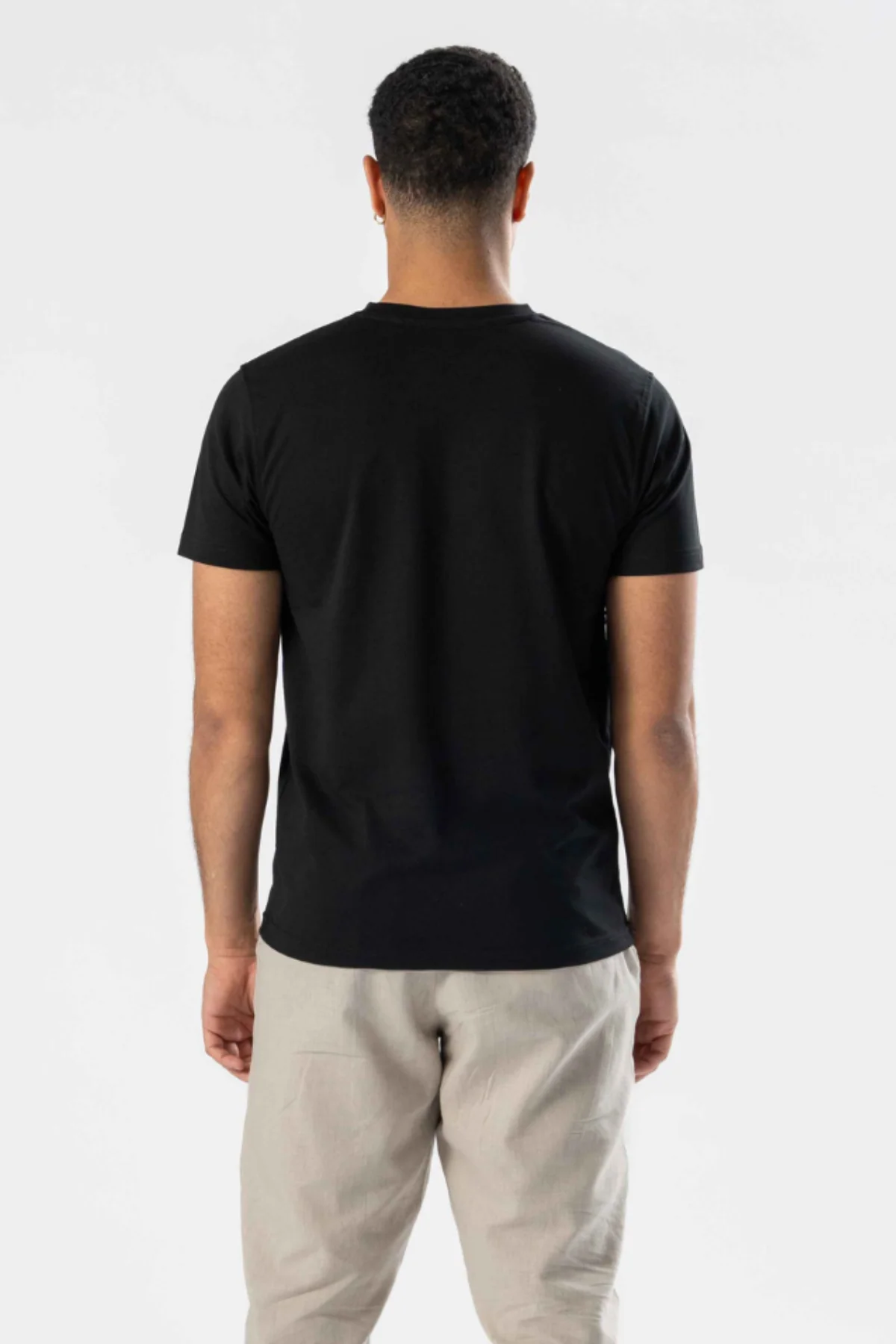 Regular Camiseta - Negro - Imagen 3