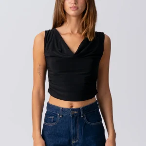 ELISA Waterfall Top - Negro