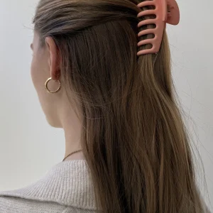 Clip de garra - rosa